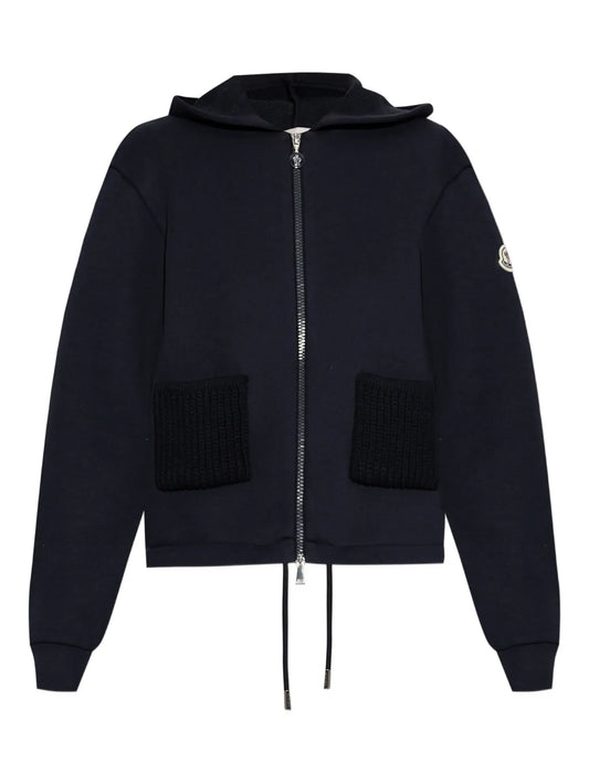 Moncler hoodie à poche en maille
