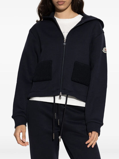 Moncler hoodie à poche en maille