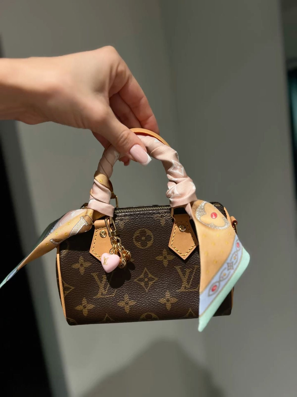 Sac à main Louis Vuitton Nano speedy