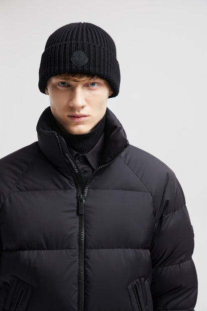 Bonnet en laine Moncler Noir
