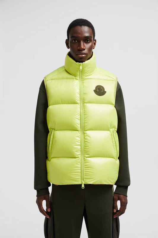 Doudoune sans manche Sumido Moncler Vert citron